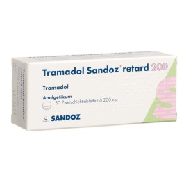 TRAMADOL Sandoz cpr ret 200 mg 50 pce