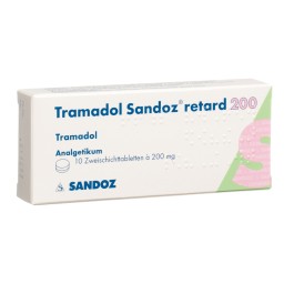 TRAMADOL Sandoz cpr ret 200 mg 10 pce