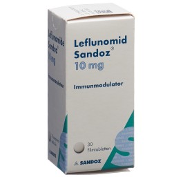 LEFLUNOMIDE Sandoz cpr pell 10 mg bte 30 pce