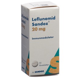 LEFLUNOMIDE Sandoz cpr pell 20 mg bte 30 pce