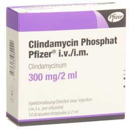 CLINDAMYCIN PHOSPHAT Pfizer 300 mg/2ml 10 amp 2 ml