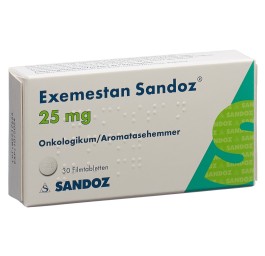 EXEMESTANE Sandoz cpr pell 25 mg 30 pce