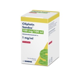 CISPLATINE Sandoz 100 mg/100ml flac 100 ml