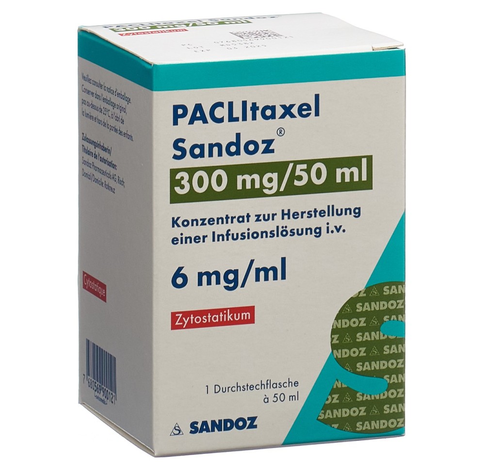 PACLITAXEL Sandoz 300 mg/50ml flac 50 ml PACLITAXEL Sandoz 300 mg/50ml flac 50 ml