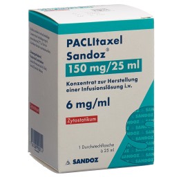 PACLITAXEL Sandoz 150 mg/25ml flac 25 ml
