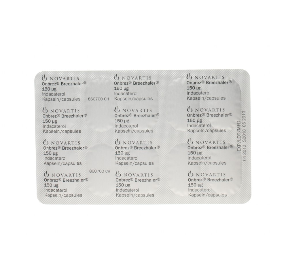 ONBREZ BREEZHALER 0.15 mg 3 x 30 pce