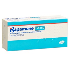 RAPAMUNE cpr 0.5 mg 30 pce