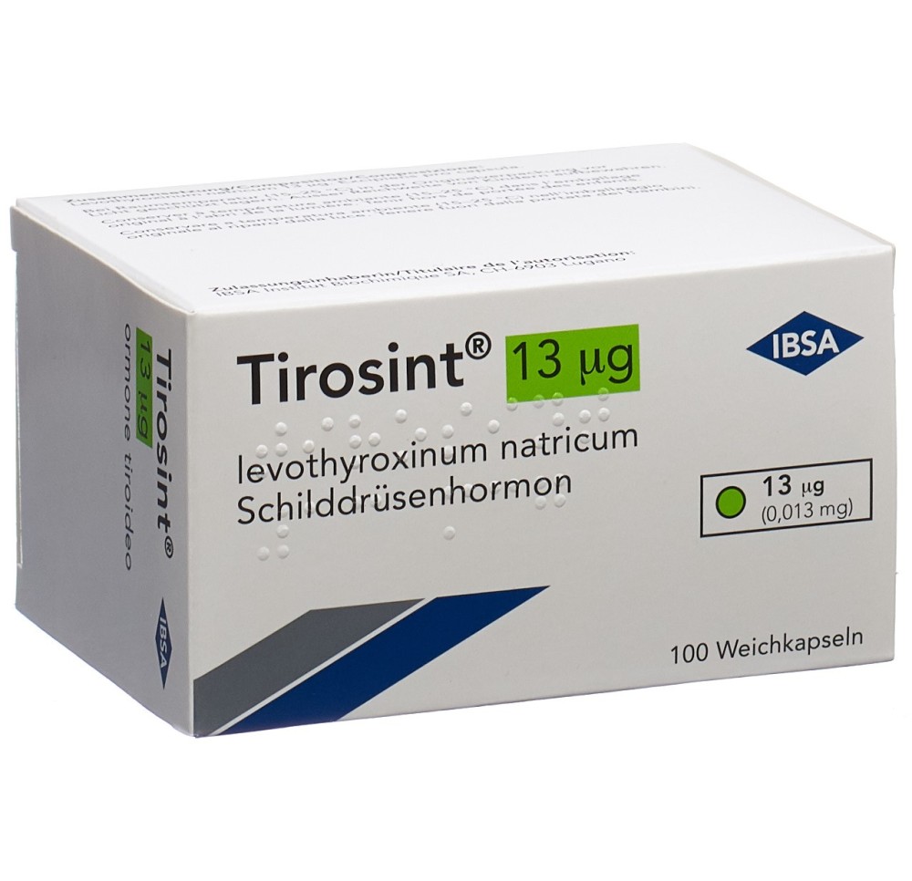 TIROSINT caps moll 13 mcg 100 pce