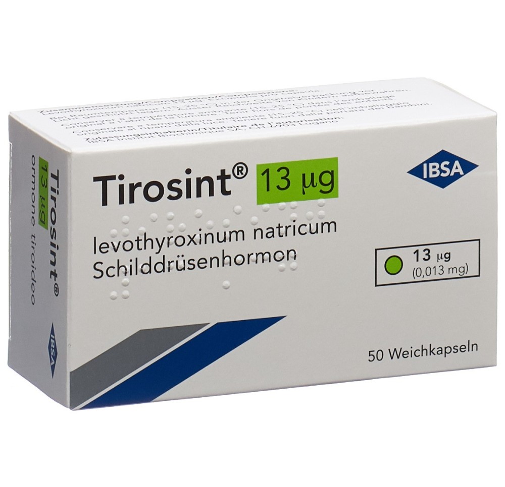TIROSINT caps moll 13 mcg 50 pce