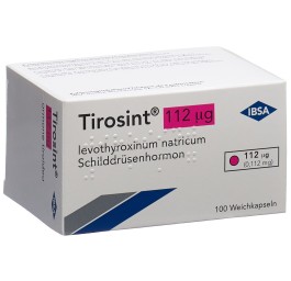 TIROSINT caps moll 112 mcg 100 pce