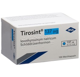 TIROSINT caps moll 137 mcg 100 pce