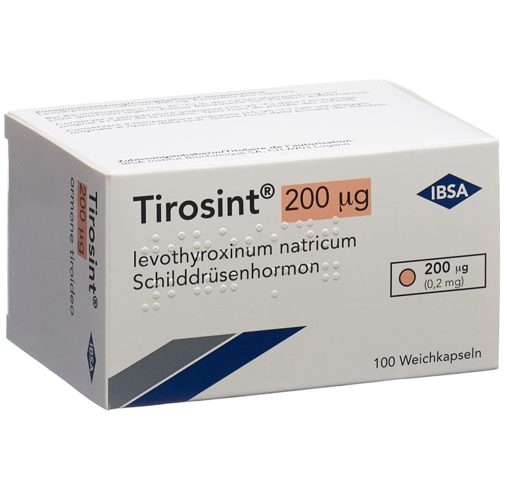 TIROSINT caps moll 200 mcg 100 pce