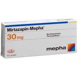 MIRTAZAPIN Mepha cpr pell 30 mg 10 pce