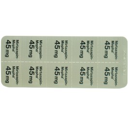 MIRTAZAPIN Mepha cpr pell 45 mg 100 pce