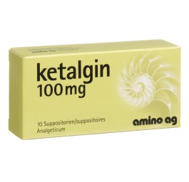 KETALGINE supp 100 mg 10 pce