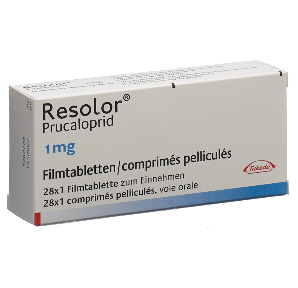 RESOLOR cpr pell 1 mg 28 pce RESOLOR cpr pell 1 mg 28 pce