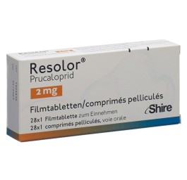 RESOLOR cpr pell 2 mg 28 pce