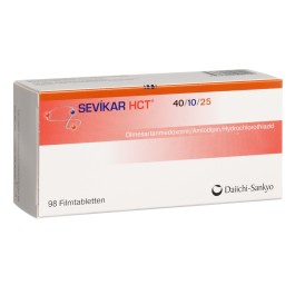 SEVIKAR HCT cpr pell 40/10/25 mg 98 pce