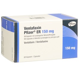VENLAFAXIN Pfizer ER caps ret 150 mg 98 pce