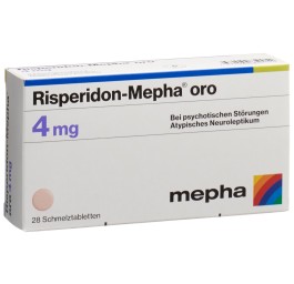 RISPERIDON Mepha oro cpr orodisp 4 mg 28 pce