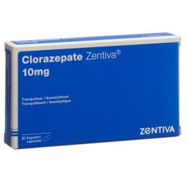 CLORAZEPATE Zentiva caps 10 mg 20 pce