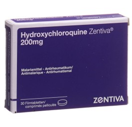 HYDROXYCHLOROQUINE Zentiva cpr pell 200 mg 30 pce