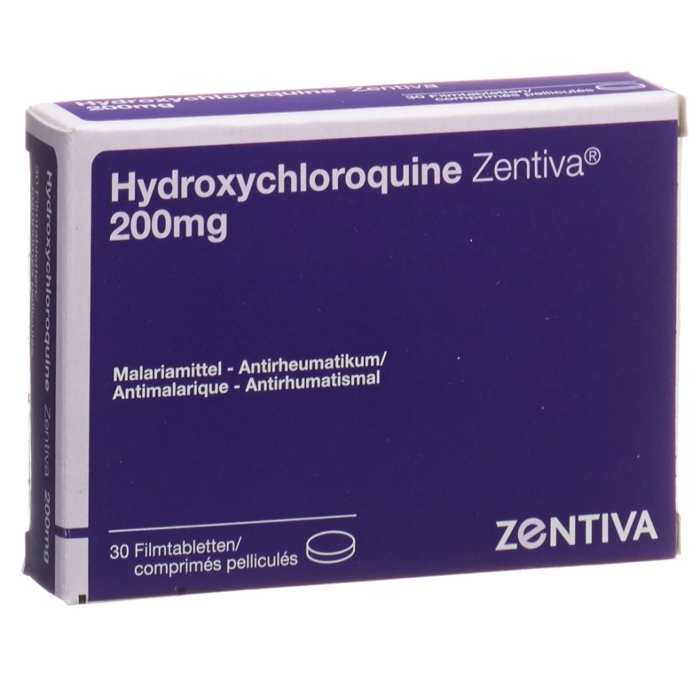 HYDROXYCHLOROQUINE Zentiva cpr pell 200 mg 30 pce HYDROXYCHLOROQUINE Zentiva cpr pell 200 mg 30 pce