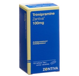 TRIMIPRAMINE Zentiva cpr 100 mg bte 100 pce