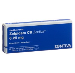 ZOLPIDEM CR Zentiva cpr ret 6.25 mg 28 pce
