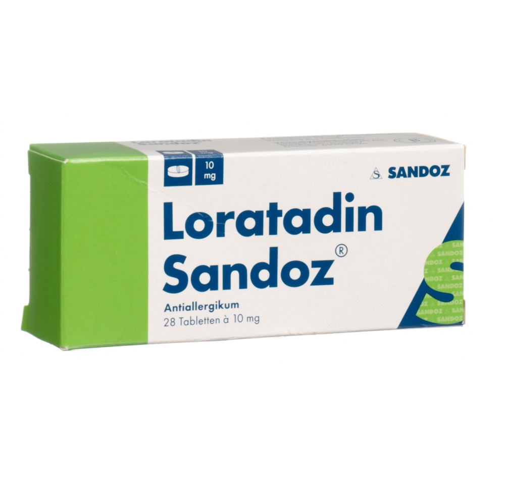 LORATADINE Sandoz cpr 10 mg 28 pce