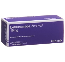 LEFLUNOMIDE Zentiva cpr pell 10 mg bte 30 pce