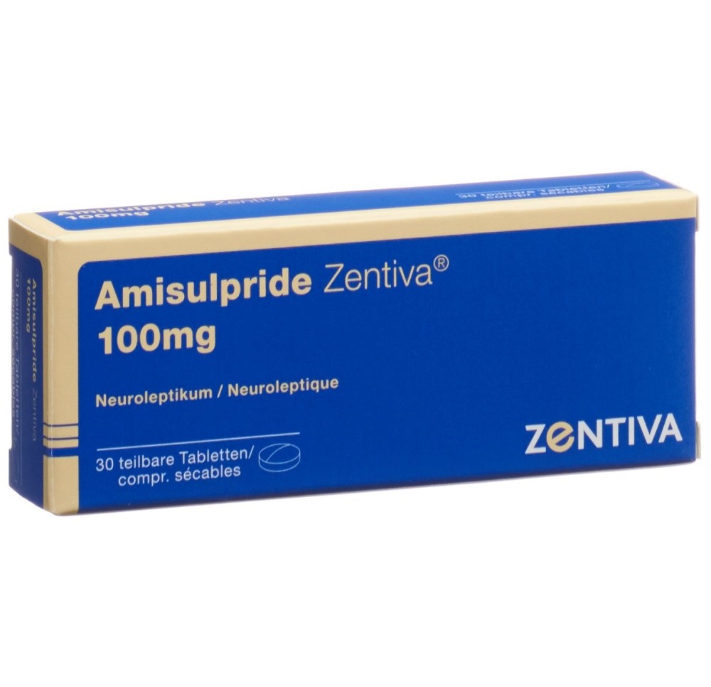 AMISULPRIDE Zentiva cpr 100 mg 30 pce AMISULPRIDE Zentiva cpr 100 mg 30 pce