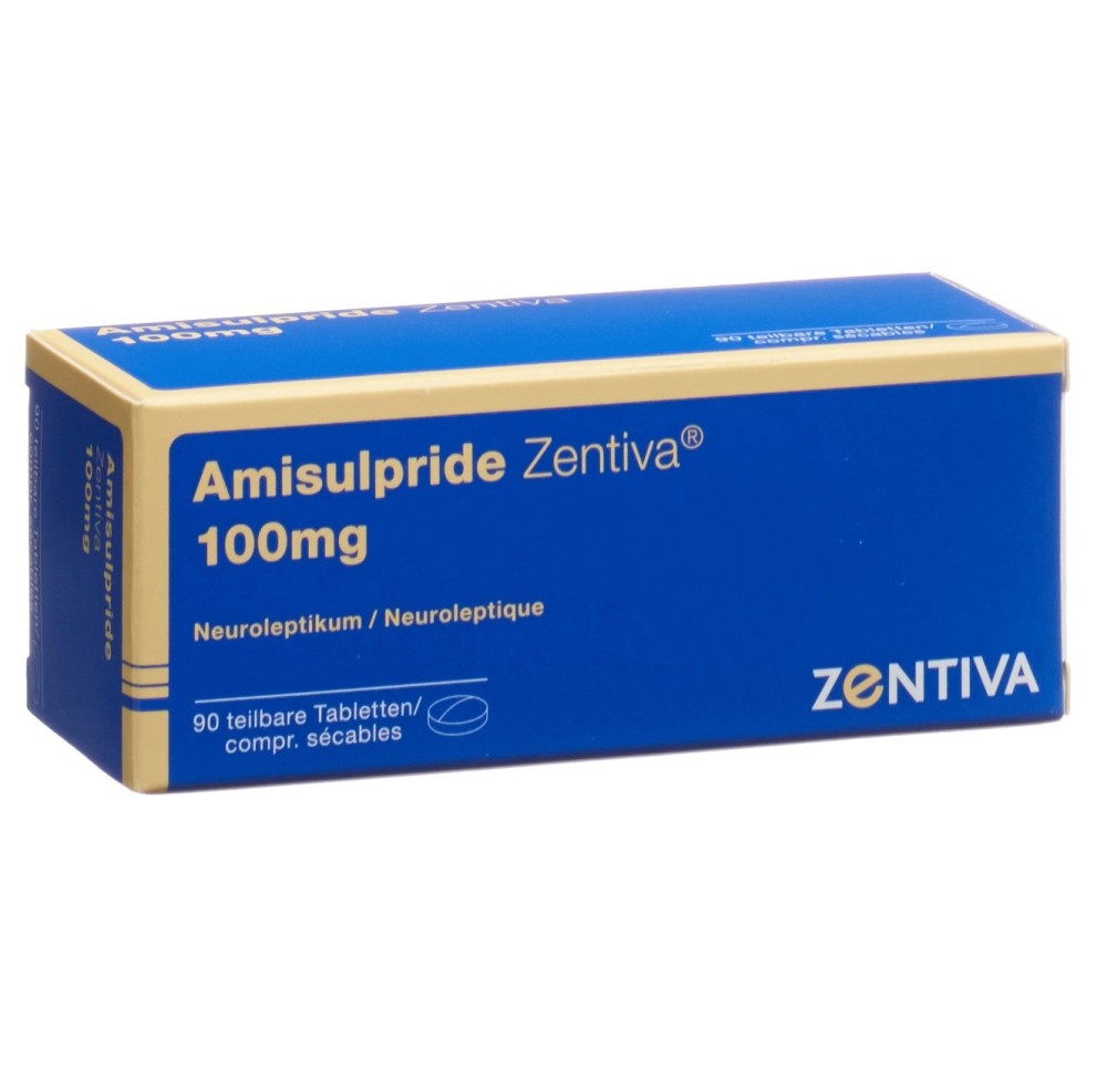 AMISULPRIDE Zentiva cpr 100 mg 90 pce AMISULPRIDE Zentiva cpr 100 mg 90 pce