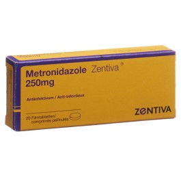 METRONIDAZOLE Zentiva cpr pell 250 mg 20 pce