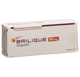 BRILIQUE cpr pell 90 mg 56 pce