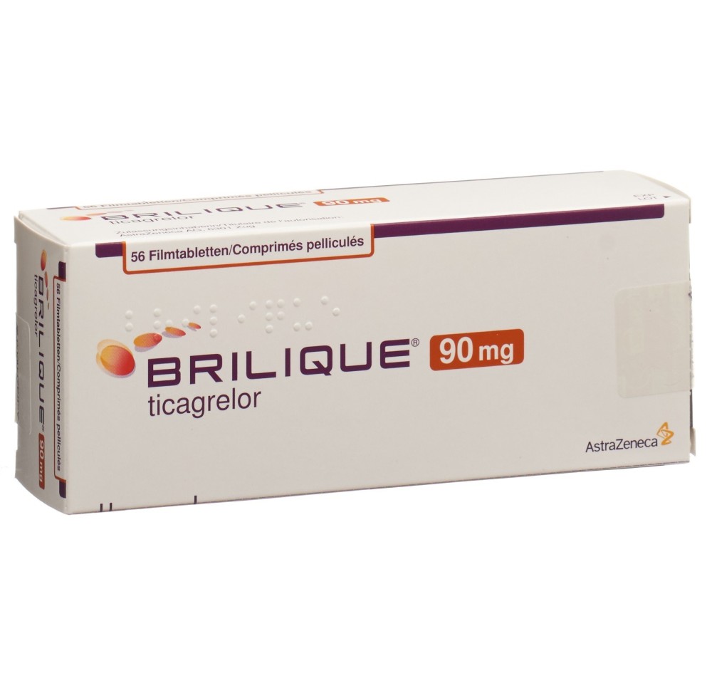 BRILIQUE cpr pell 90 mg 56 pce BRILIQUE cpr pell 90 mg 56 pce