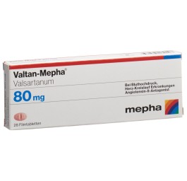 VALTAN Mepha cpr pell 80 mg 28 pce