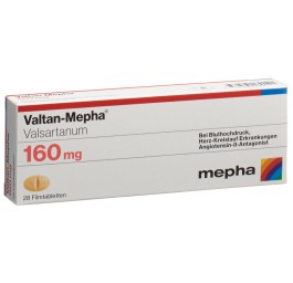 VALTAN Mepha cpr pell 160 mg 28 pce