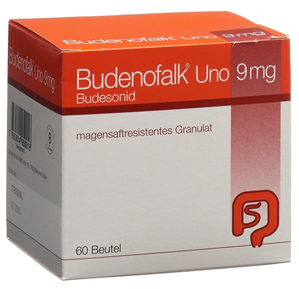 BUDENOFALK Uno gran 9 mg sach 60 pce BUDENOFALK Uno gran 9 mg sach 60 pce