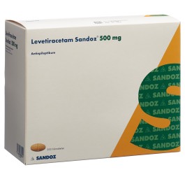 LEVETIRACETAM Sandoz cpr pell 500 mg 200 pce