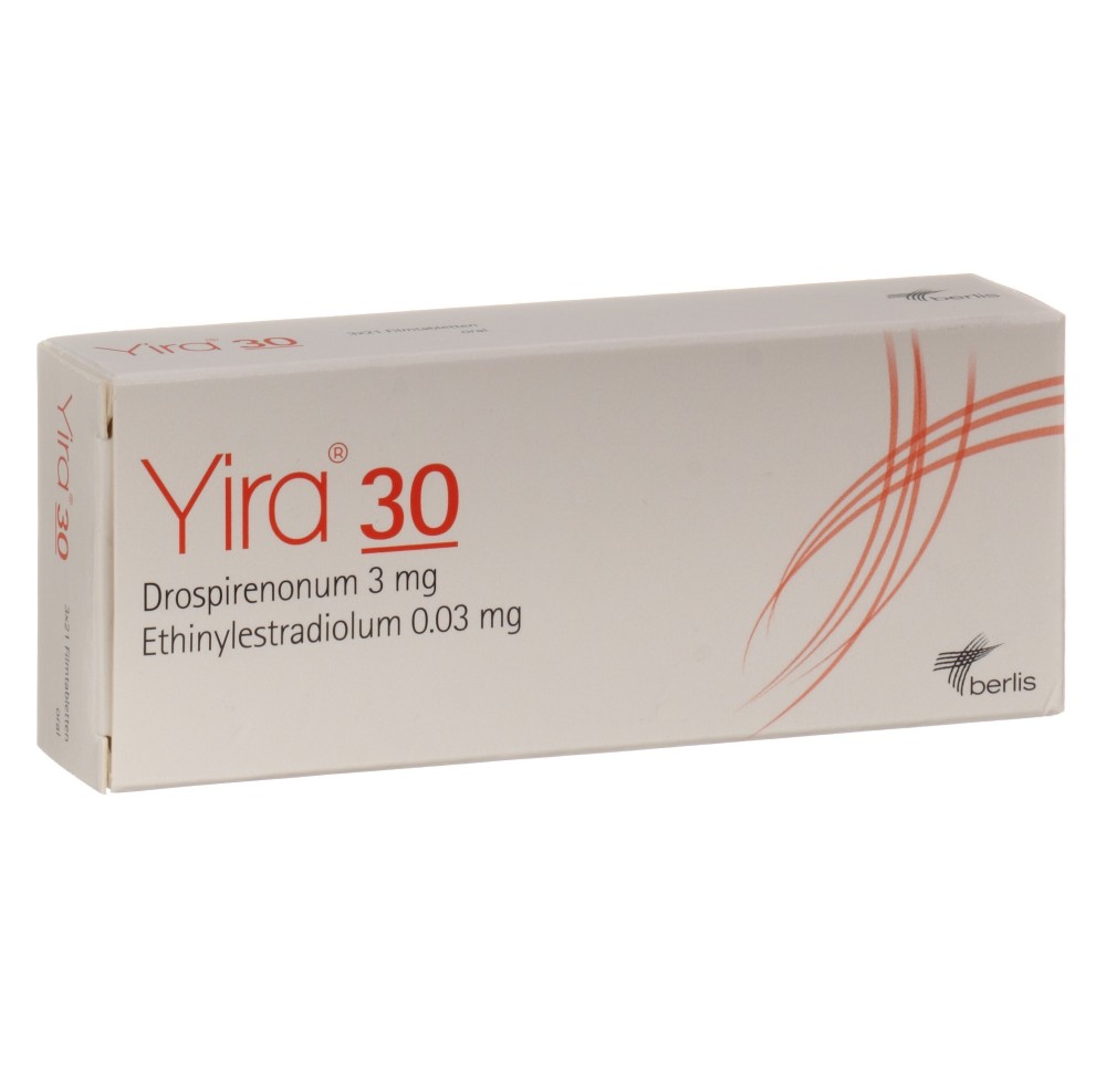 YIRA 30 cpr pell 3 x 21 pce YIRA 30 cpr pell 3 x 21 pce