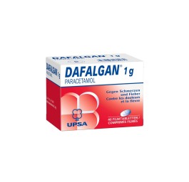 DAFALGAN cpr pell 1 g 40 pce