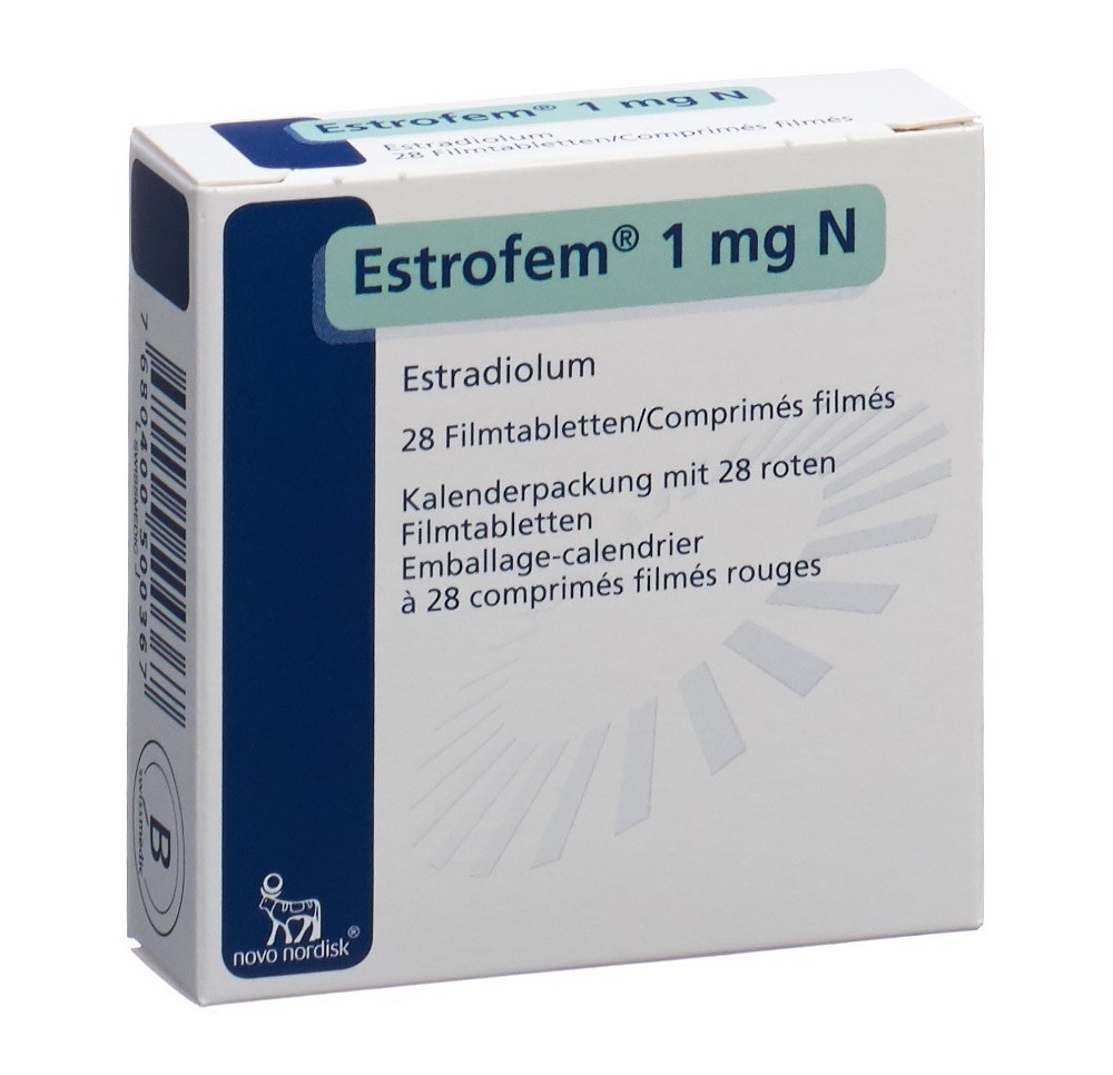 ESTROFEM N cpr pell 1 mg 28 pce ESTROFEM N cpr pell 1 mg 28 pce