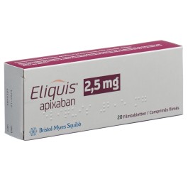 ELIQUIS cpr pell 2.5 mg 20 pce