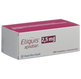 ELIQUIS cpr pell 2.5 mg 100 pce