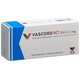 VASCORD HCT cpr pell 20/5/12.5 mg 98 pce