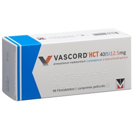 VASCORD HCT cpr pell 40/5/12.5 mg 98 pce