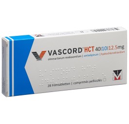 VASCORD HCT cpr pell 40/10/12.5 mg 28 pce