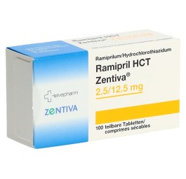 RAMIPRIL HCT Zentiva cpr 2.5/12.5 mg 100 pce