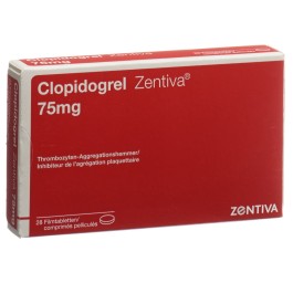 CLOPIDOGREL Zentiva cpr pell 75 mg 28 pce